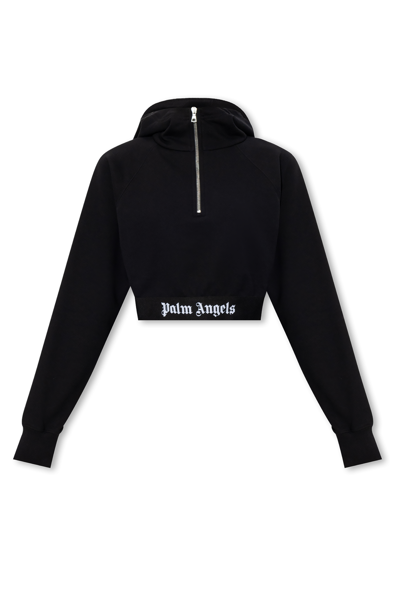 Palm angels deals cropped hoodie